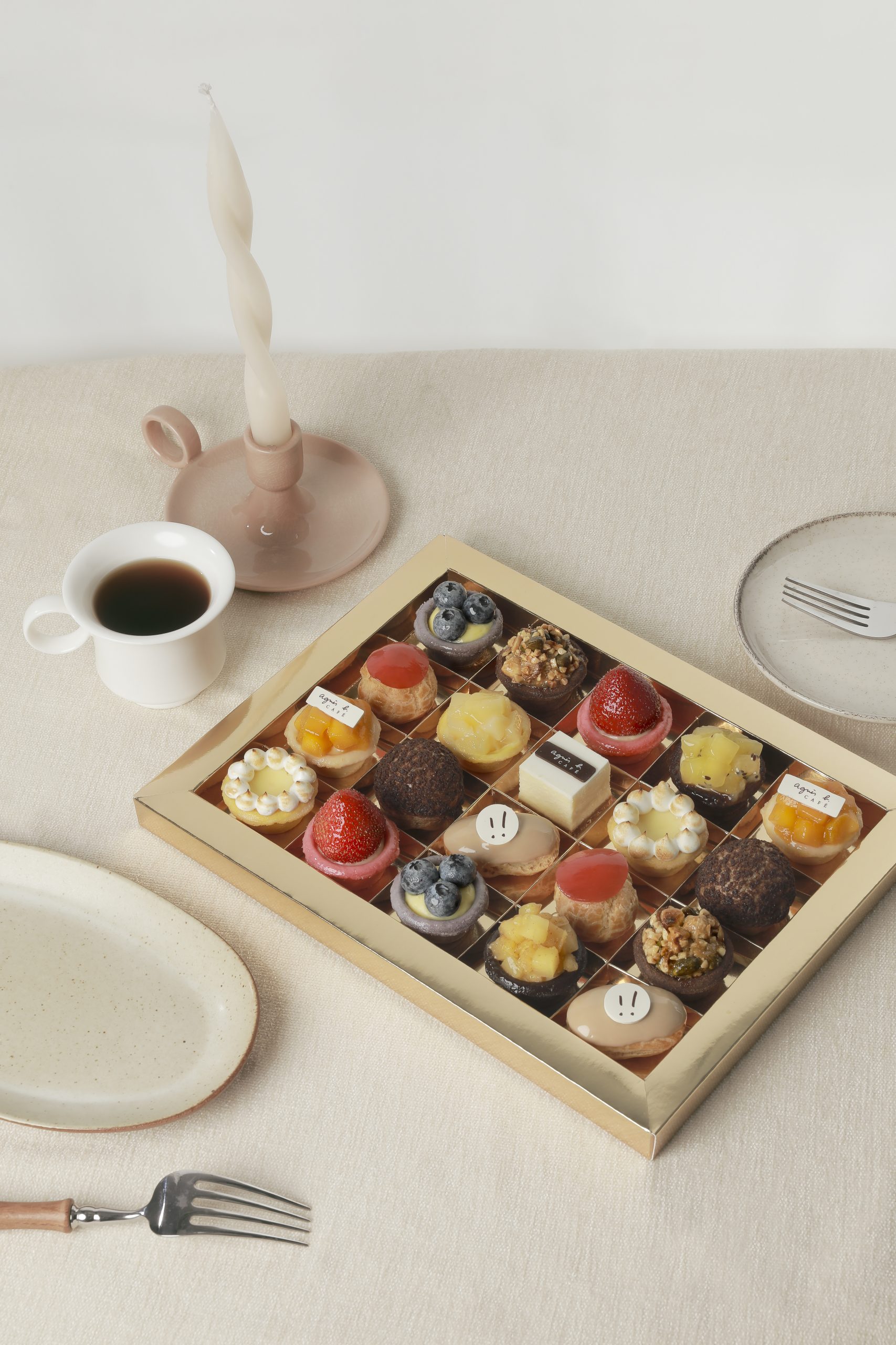 agnès b. CAFÉ 2023法式蛋糕甜點系列