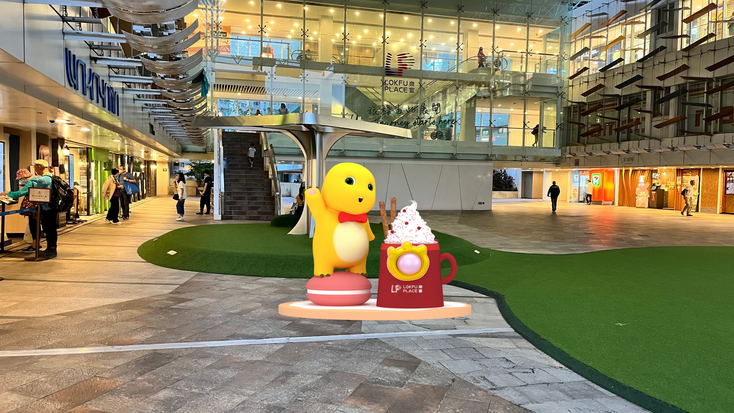 超人氣奶龍首次萌襲香港   奶龍x 樂富廣場「Foodie Adventure為食之旅」 ６米高彈跳樂園盡情放電
