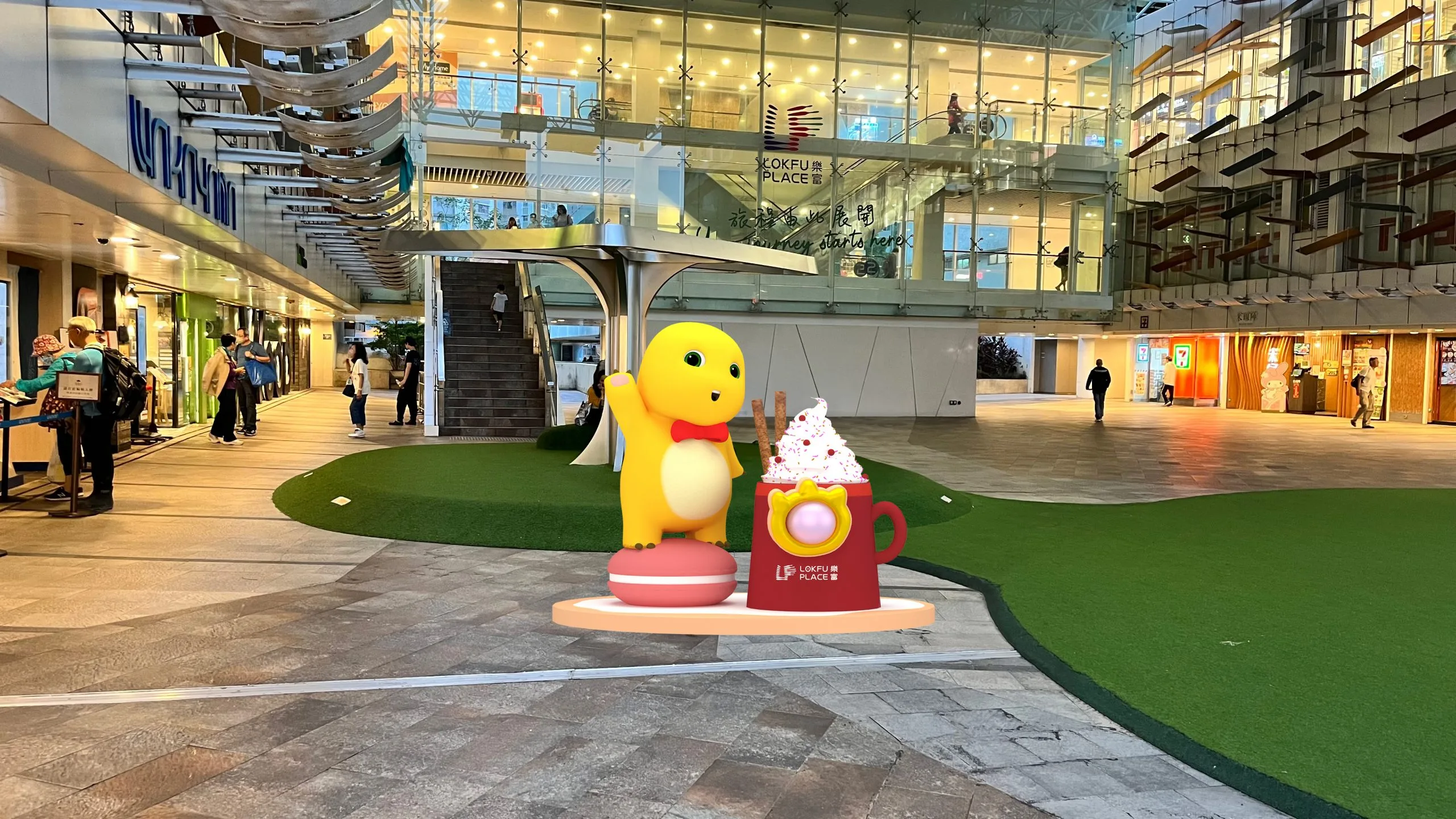 超人氣奶龍首次萌襲香港   奶龍x 樂富廣場「Foodie Adventure為食之旅」 ６米高彈跳樂園盡情放電