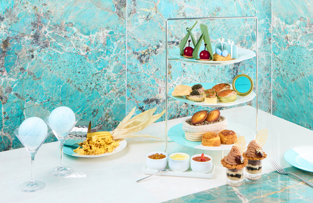 The Tiffany Blue Box Café 推出白色情人節限定菜單